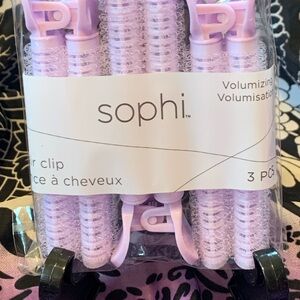 Sophi Volumizing Hair Clips - Purple